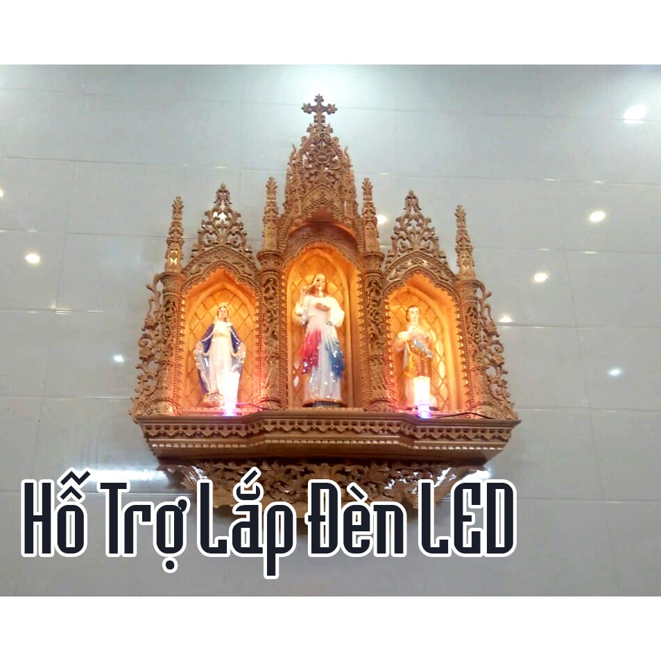 Tòa Gỗ Công Giáo Đẹp, Bàn Thờ Chúa Cao Cấp | myngheconggiao.vn