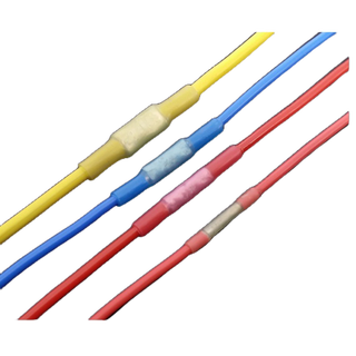 50 chiếc cút nối dây điện co nhiệt chống thấm nước dùng ngoài trời, cốt nối điện, đầu nối chống thấm