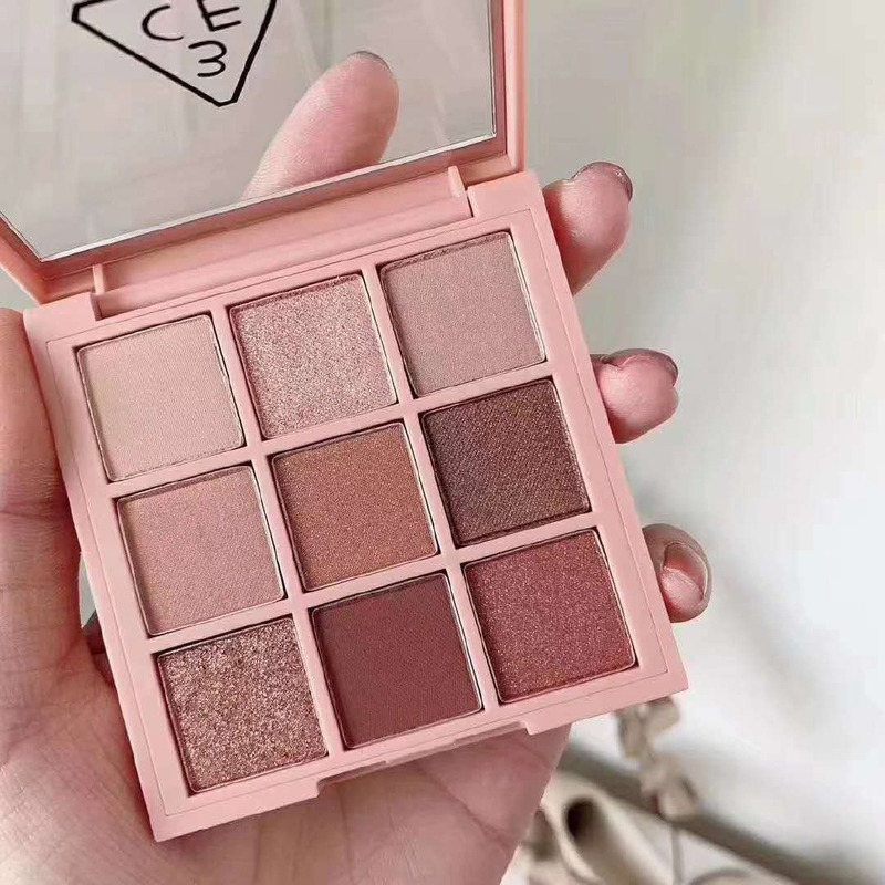 [Hàng mới về] Bảng Phấn Mắt Có 9 Màu Lì Và Ánh Ngọc Trai Tông Đất Tuỳ Chọn Tiện Dụng | BigBuy360 - bigbuy360.vn