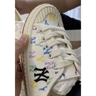 [SẴN] Giày MLB Mule monogram trắng auth 100% bao check