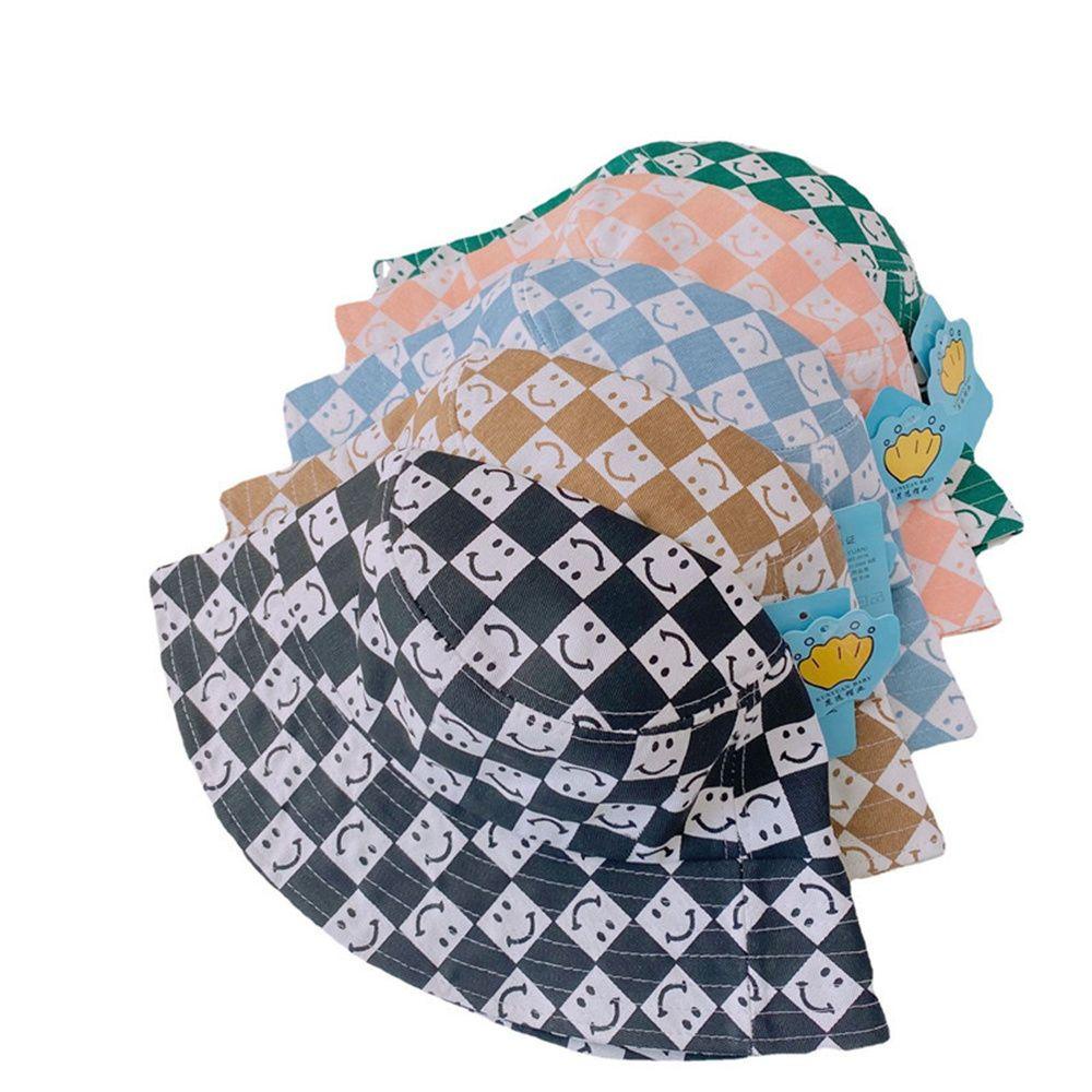 JARRED Mũ Tai Bèo Cotton Mềm Mại In Hình Mặt Cười Cho Bé