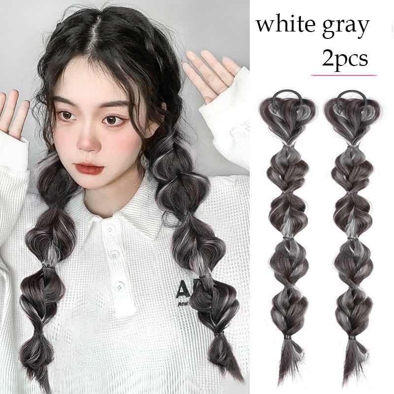 Tóc Giả Thắt Bím Dễ Thương Dành Cho Nữ