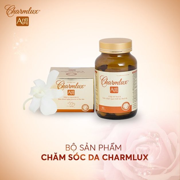 Kem nhau thai cừu trẻ hoá da Charmlux Anti-Aging hũ 30g