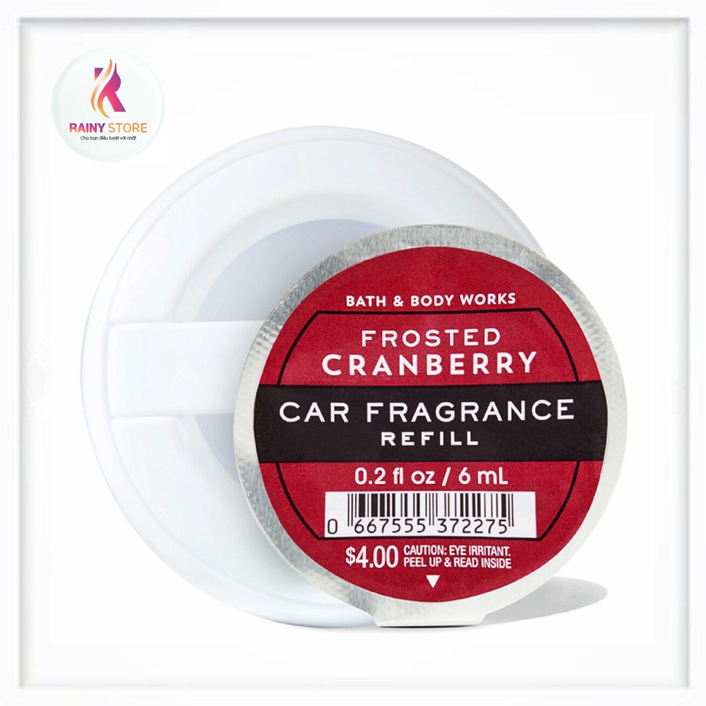 Tinh dầu thơm xe hơi Bath & Body Works Frosted Cranberry 6ml
