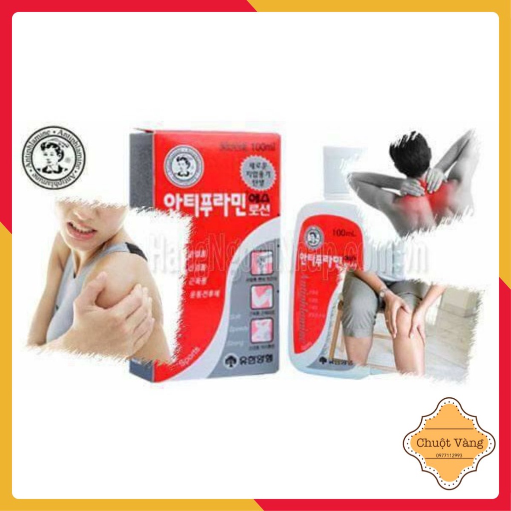 DẦU NÓNG XOA BÓP HÀN QUỐC