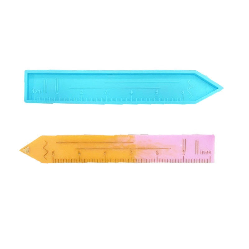 Khuôn Silicon Làm Thước Đo Resin Epoxy DIY Dễ Thương Đa Ứng Dụng