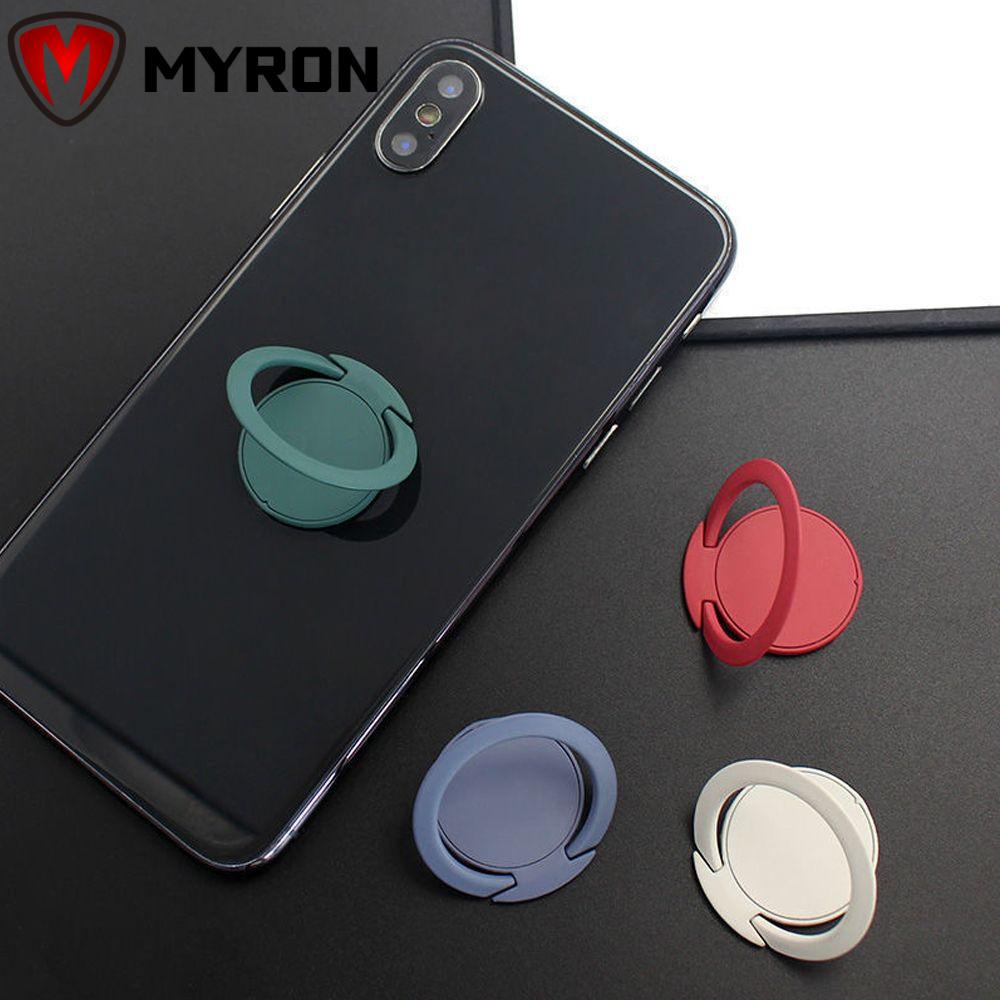 MYRON Multicolor Mobile Phone Stand 360° Rotation Desktop Support Smartphone Bracket Ultra-Thin Universal Car Holder Durable Finger Ring Holder/Multicolor
