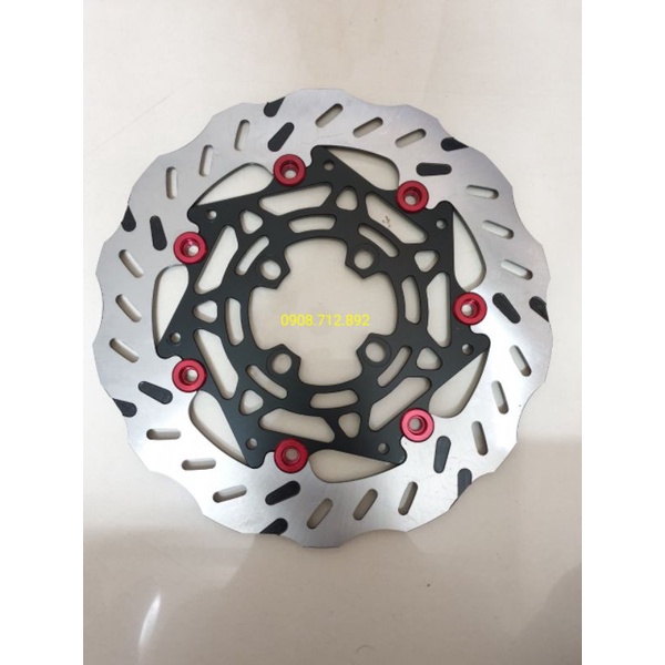 Đĩa thắng lòng nhôm 260mm 4 lỗ và 5 lỗ gắn vario _click_ yamaha và honda