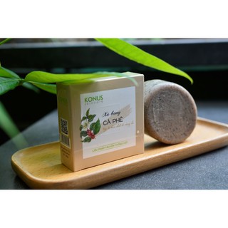 Xà bông thiên nhiên caffe (mùi hương dễ chịu , tẩy tế bào chết)
