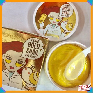 MẶT NẠ MẮT DewyTree Prime Gold Snail Eye Patch – Hàn quốc