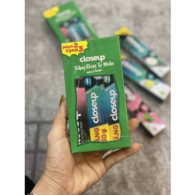 Combo 3 Kem đánh răng closeup mini 30g