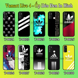 Ốp lưng Vsmart Live 4 dẻo đen in hình Họa Tiết Adidas