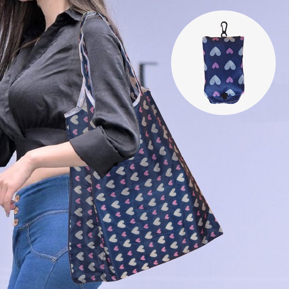 Túi mua sắm cỡ lớn có thể gấp gọn tiện dụng