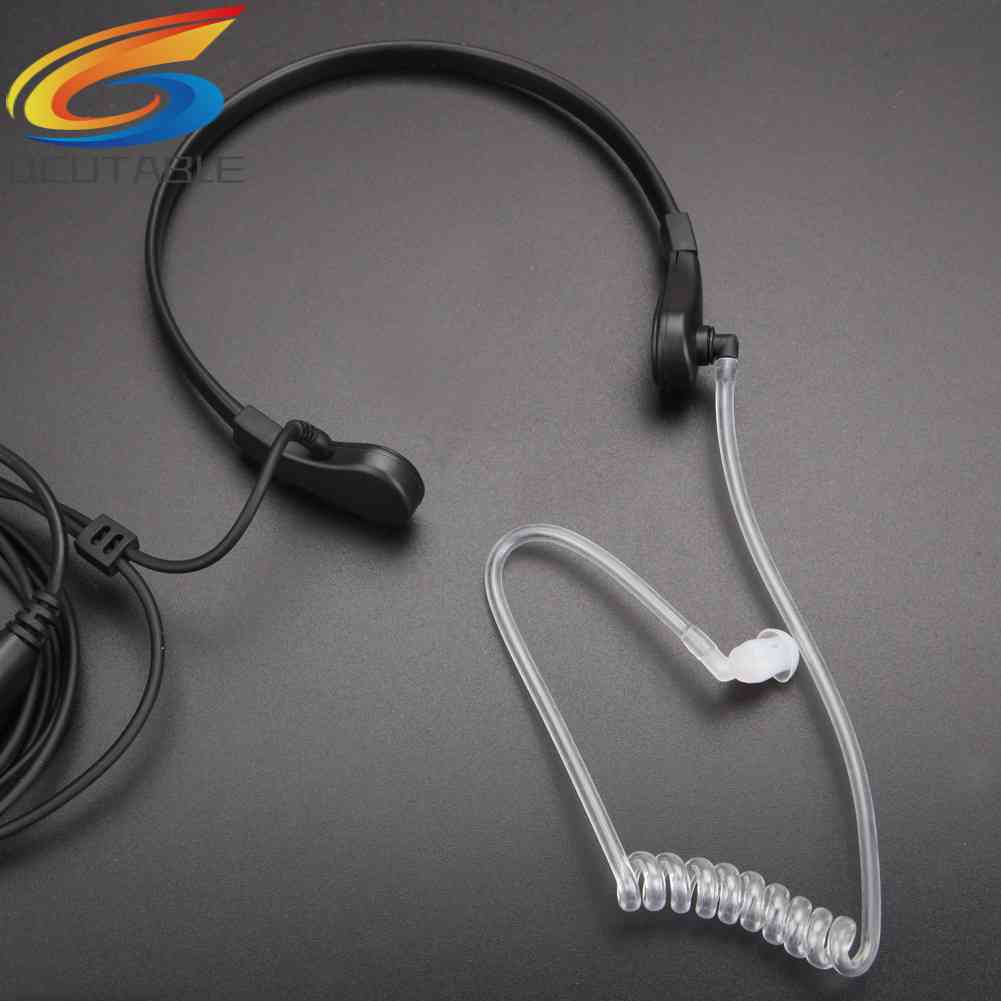Tai Nghe Bộ Đàm 2Pin PTT Có Mic Cho Baofeng U.V-5R