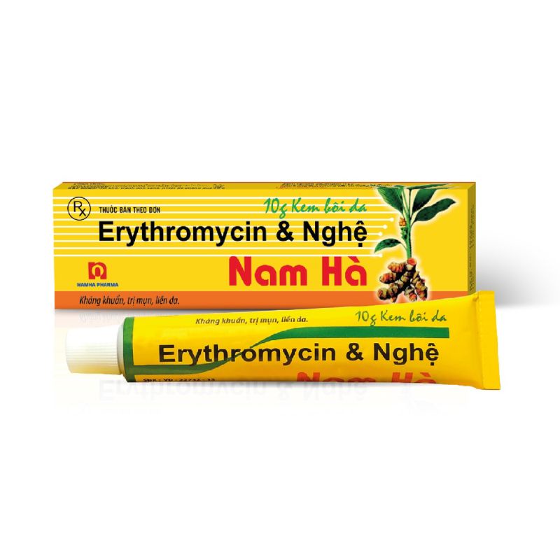 Kem bôi ery và nghệ nam hà 10g