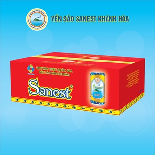 [Thùng 30 lon] Nước Yến sào Sanest Khánh Hòa đóng lon
