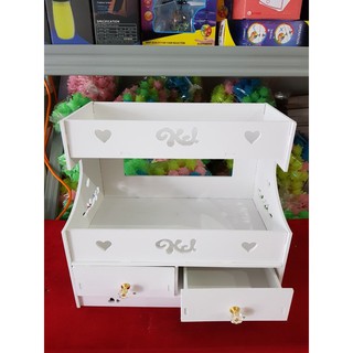 Kệ mĩ phẩm gỗ mẫu mới