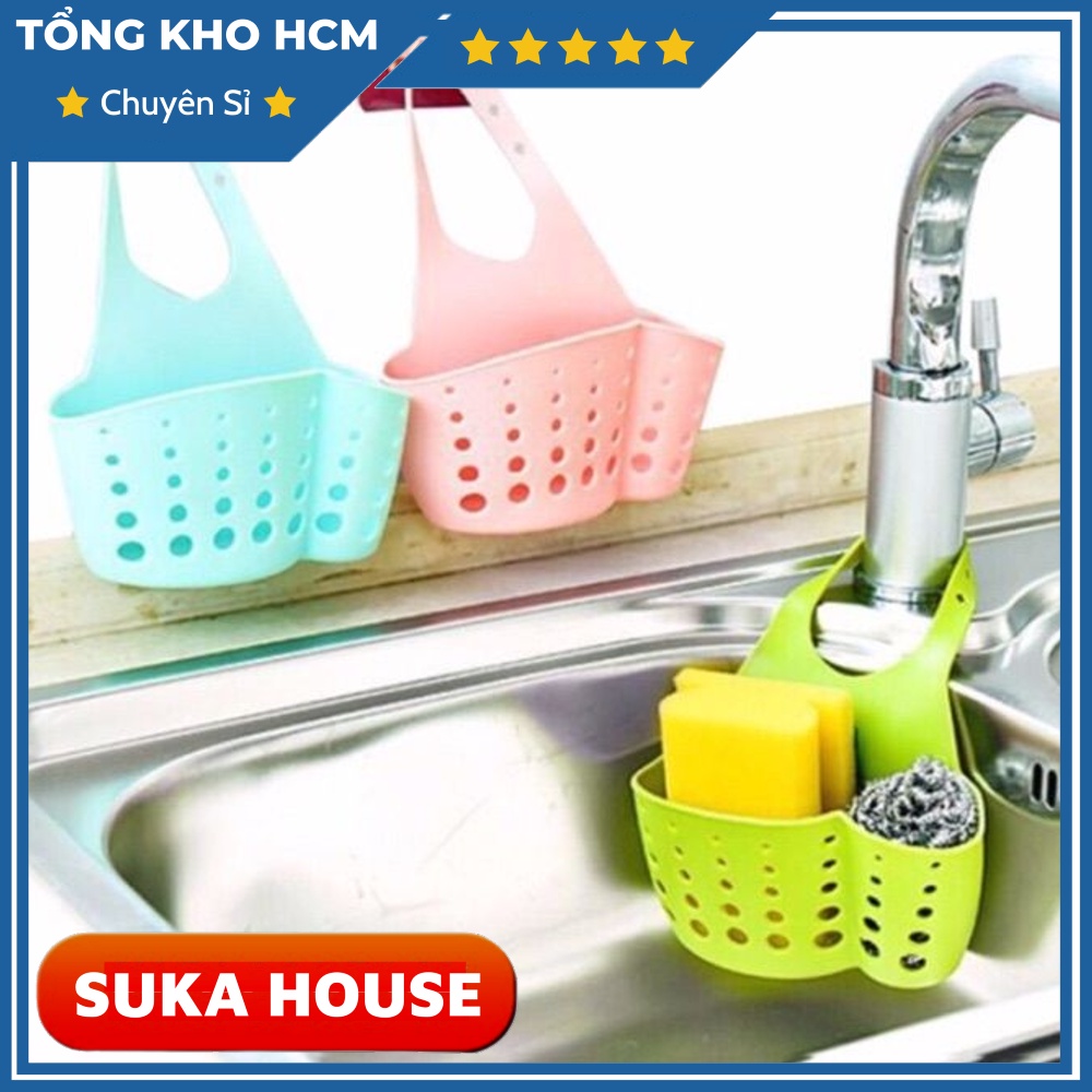 Giỏ Nhựa Đựng Dụng Cụ Rửa Chén  1 lớp SUKAHOUSE H122