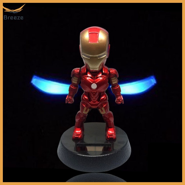 Đồ Chơi Lắc Lư Hoạt Hình Sử Dụng Năng Lượng Mặt Trời Không Phai Màu Trang Trí Xe Hơi