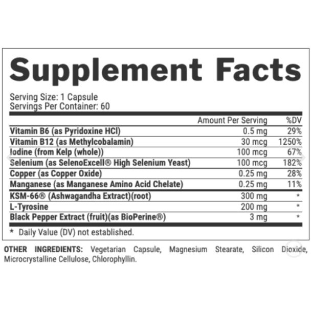 Viên Uống Nutrex Lipo 6 Black Thyrolean Hỗ Trợ Chức Năng Tuyến Giáp Giúp Giảm Cân Giảm Mỡ Hiệu Quả  - Từ Mỹ