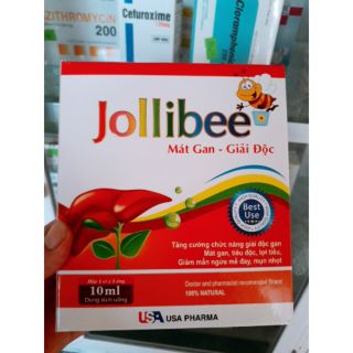 Giải độc gan dạng nước Jollibee hộp 20 ống