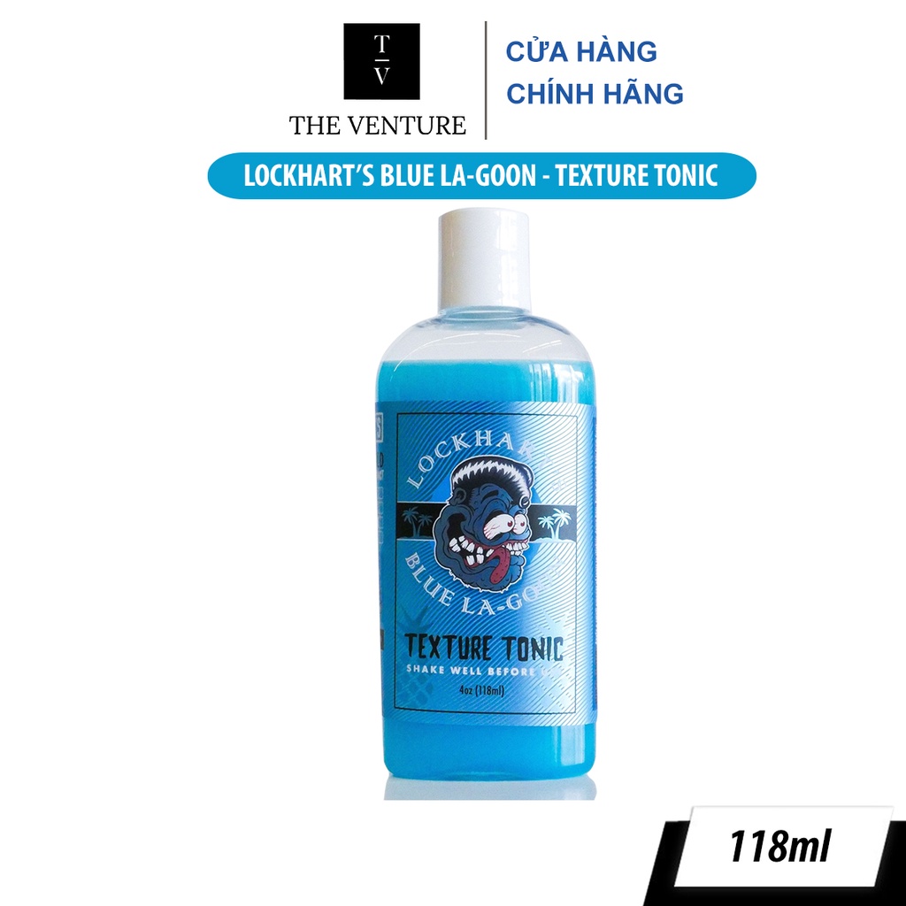 Chai Tạo Phồng Giữ Nếp Lockhart's Blue Lagoon Texture Tonic Chính Hãng