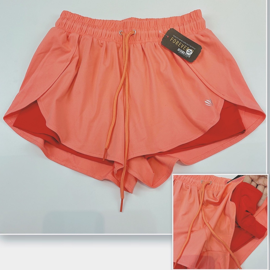 Quần Đùi Boxer 2 Lớp F.2.1 Thun Plolly - yoga An Viên