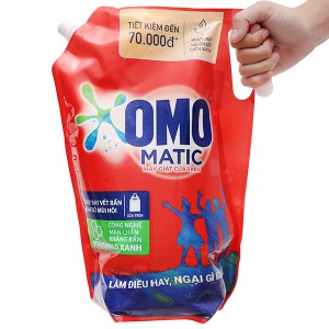 Nước Giặt Omo Matic 2kg / 2,2kg/túi Danh cho cửa trên và cửa trước