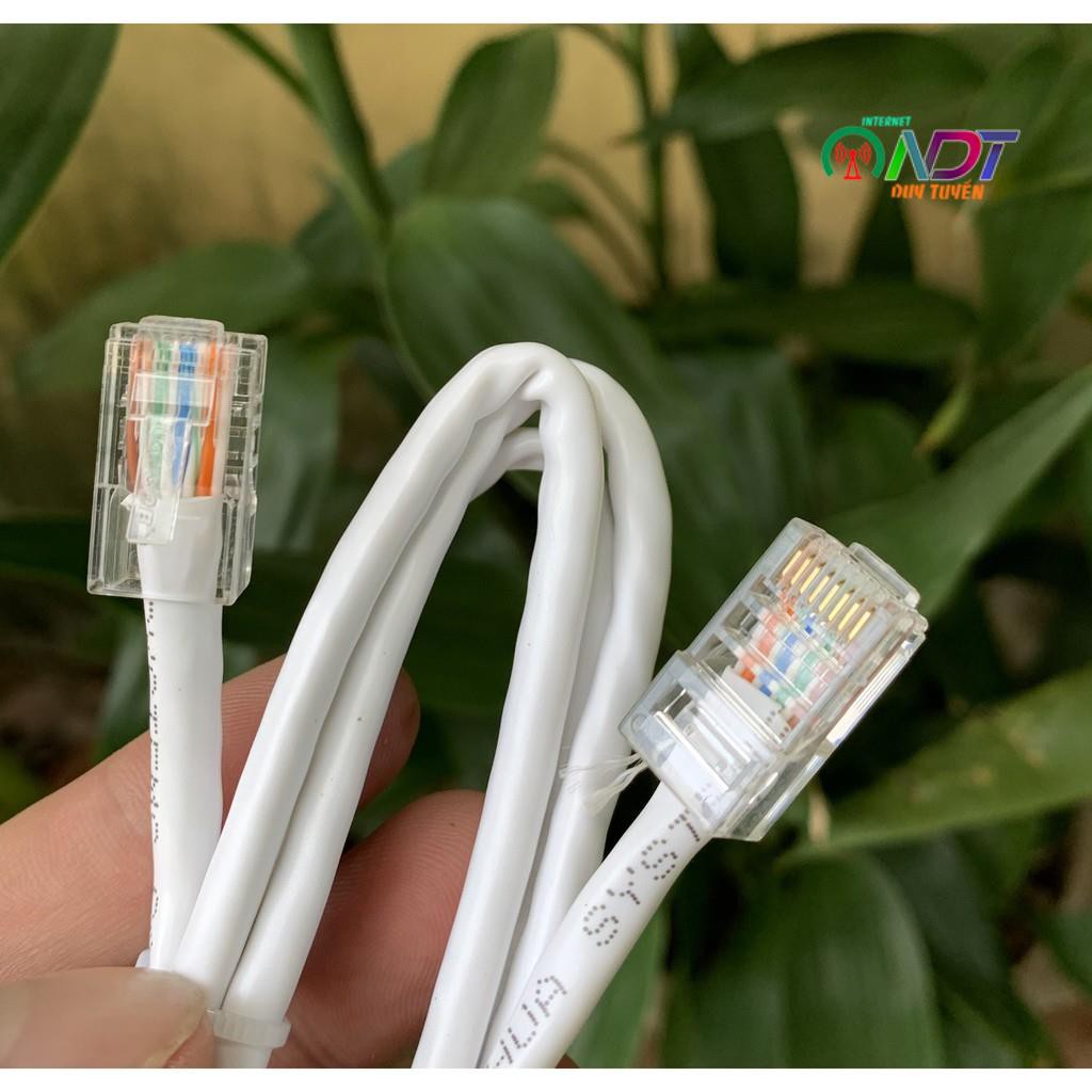 🇻🇳 CAT5E Dây Cáp Mạng Lõi Đồng Nguyên Chất -   Bấm Sẵn