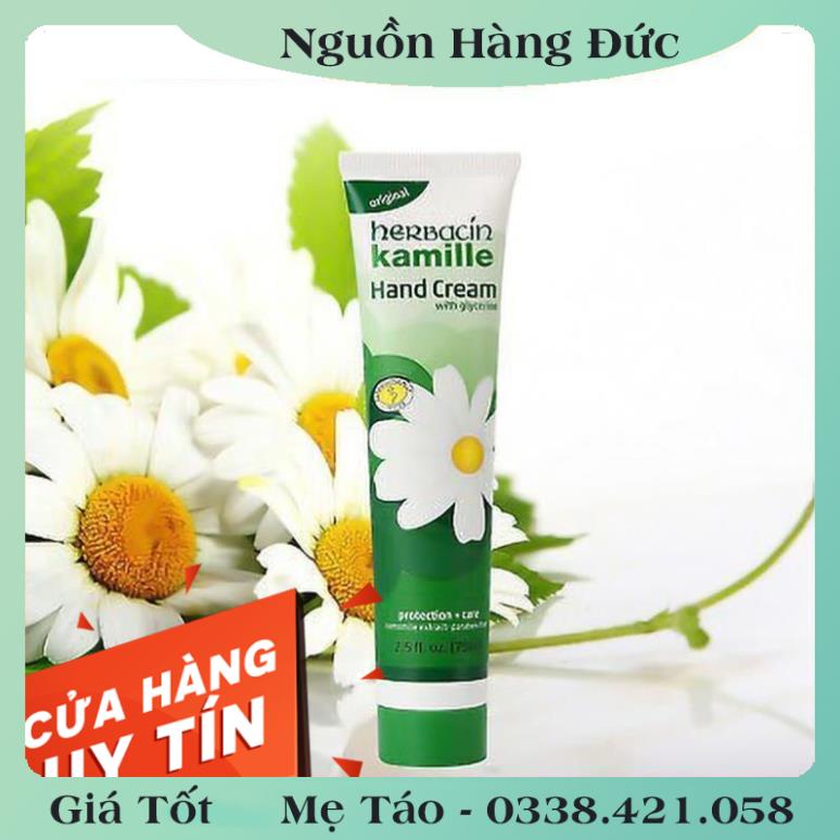 [auth] Kem dưỡng da tay Herbacin 75ml giúp da tay mịn màng hơn -Nội địa Đức Đủ Bill [Hot]