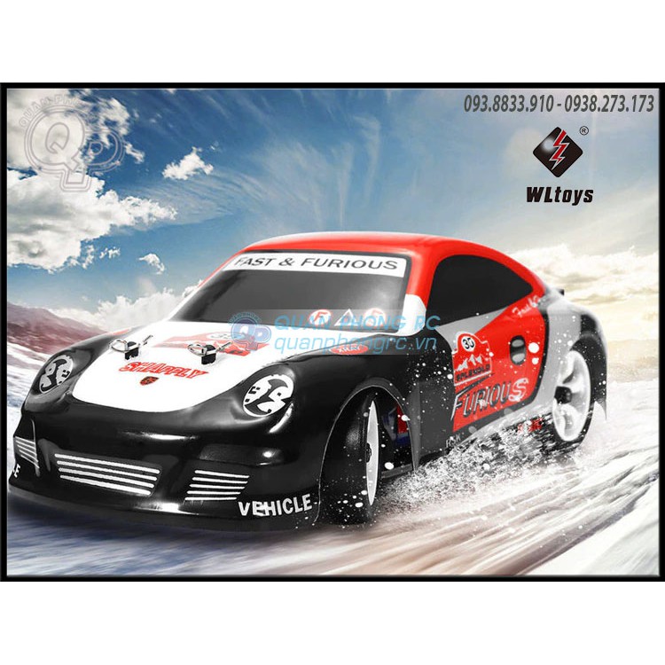 Xe Drift Wltoys K969 1/28 2.4G 4WD Brushed