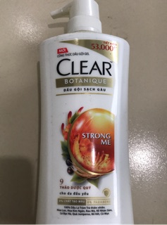 Dầu gội clear thảo dược (mẫu mới)