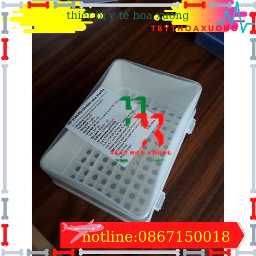 Hộp đựng đầu côn vàng, xanh, trắng