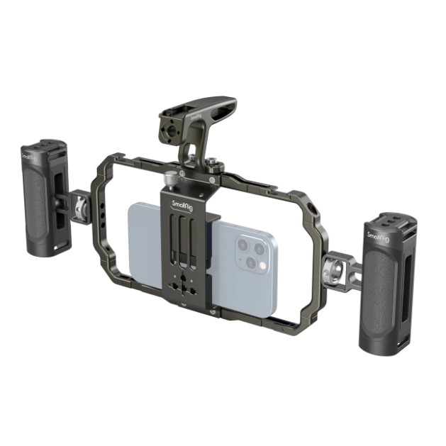 Bộ quay Video cầm tay dành cho Điện thoại - Smallrig Universal Mobile Phone Handheld Video Rig kit 3155