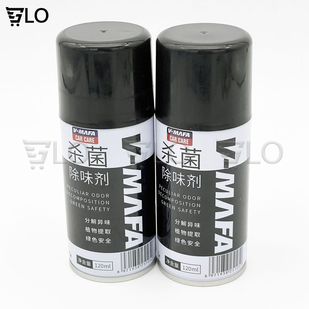 Chai Xịt Khử Mùi Xe Hơi V-Mafa, Dùng Nano Bạc Triệt Tiêu Hoàn Mùi Hôi 120ml