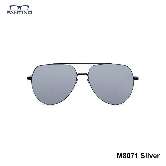 Kính Mắt Thời Trang Nam PANTINO Nhập Khẩu Chính Hãng Hàn Quốc Mã M8071 Silver