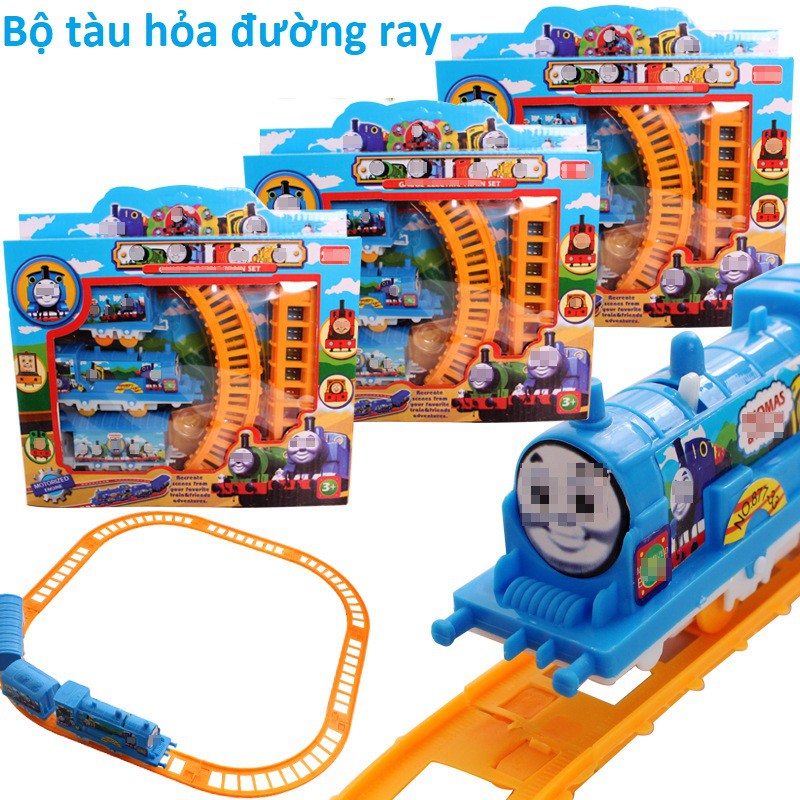 Đồ chơi đường ray xe lửa tàu hỏa Thomas dùng pin cho Bé