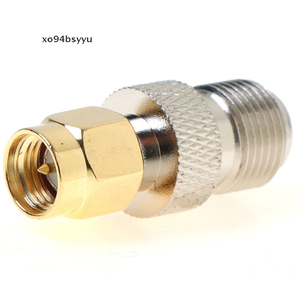 Đầu Nối Chuyển Đổi Giắc Cắm F Female Sang SMA Male Thẳng RF Coaxial Xo94Bsyu