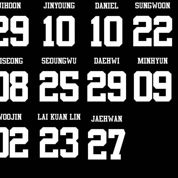 Bán Chạy Nhất Áo Khoác Bóng Chày KPOP Wanna One premium Varsity Có Thể Tùy Chỉnh ✓