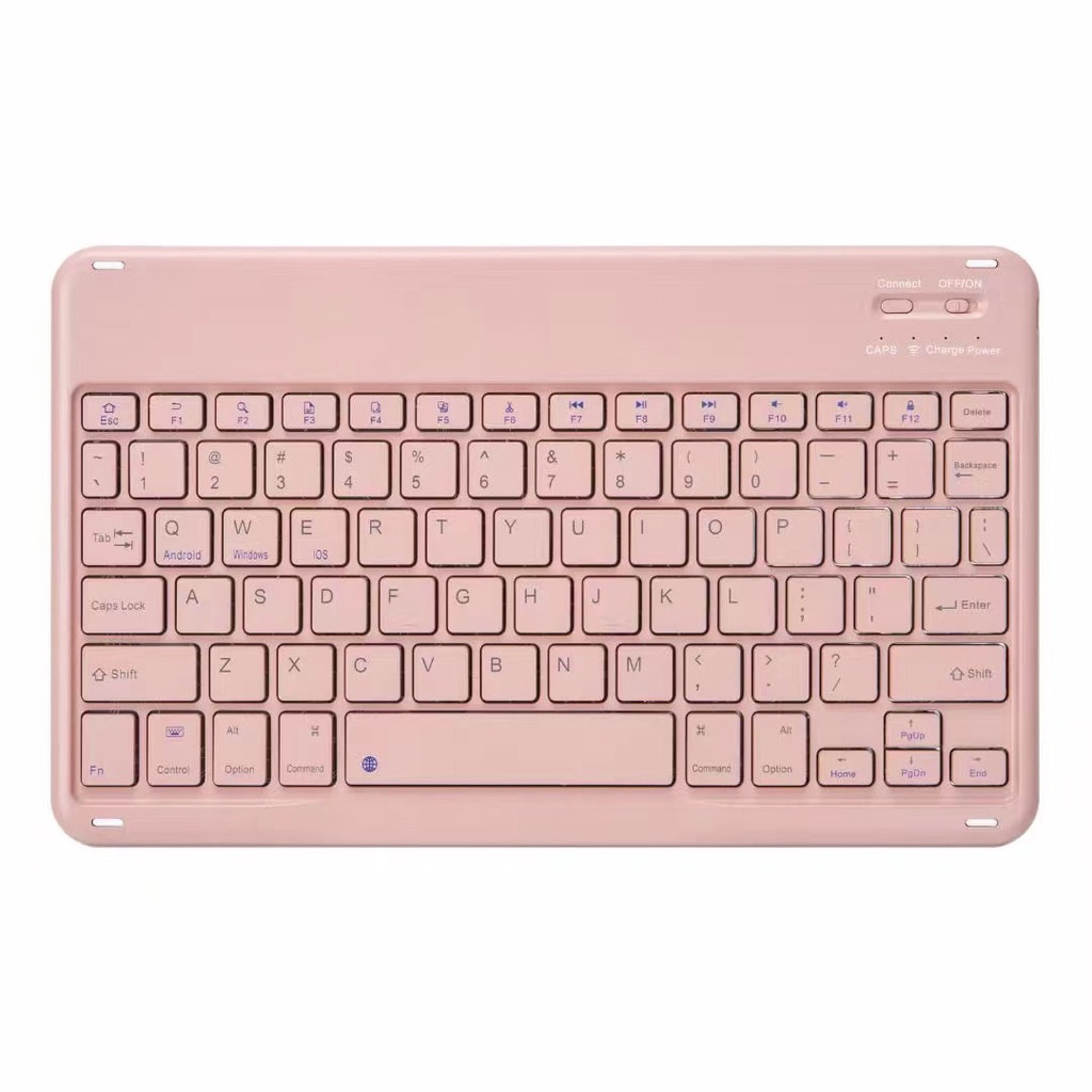 Bàn phím không dây 10 inch kèm chuột cho Samsung Galaxy Tab S6 Lite S7 FE S7 Plus S5e A 10.1 10.5 A7 10.4 8.0 Tab A7 Lite