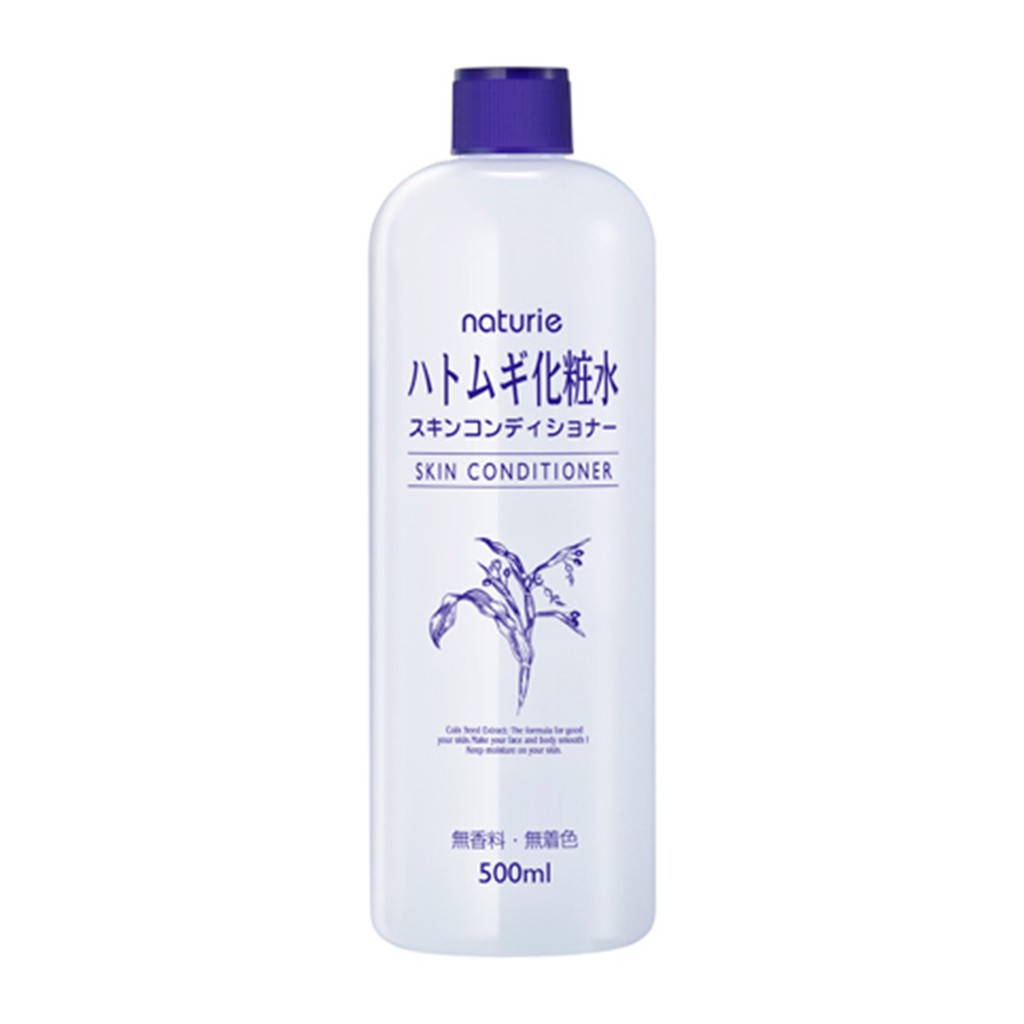 Nước cân bằng da NATURIE Hatomugi Skin Conditioner 500ml (không vòi) | BigBuy360 - bigbuy360.vn