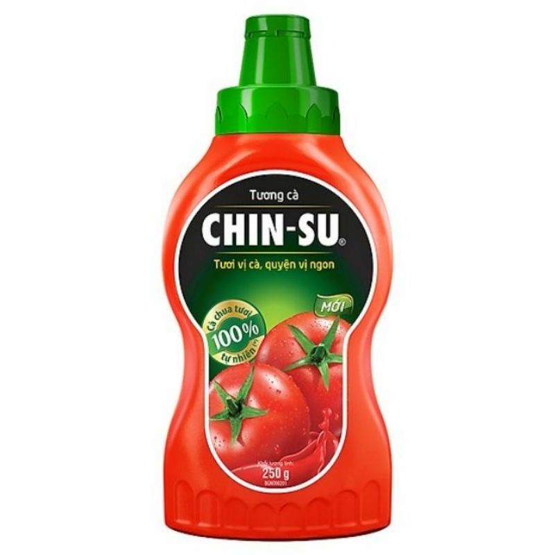 Tương cà/ tương ớt Chinsu chai 250g/500g