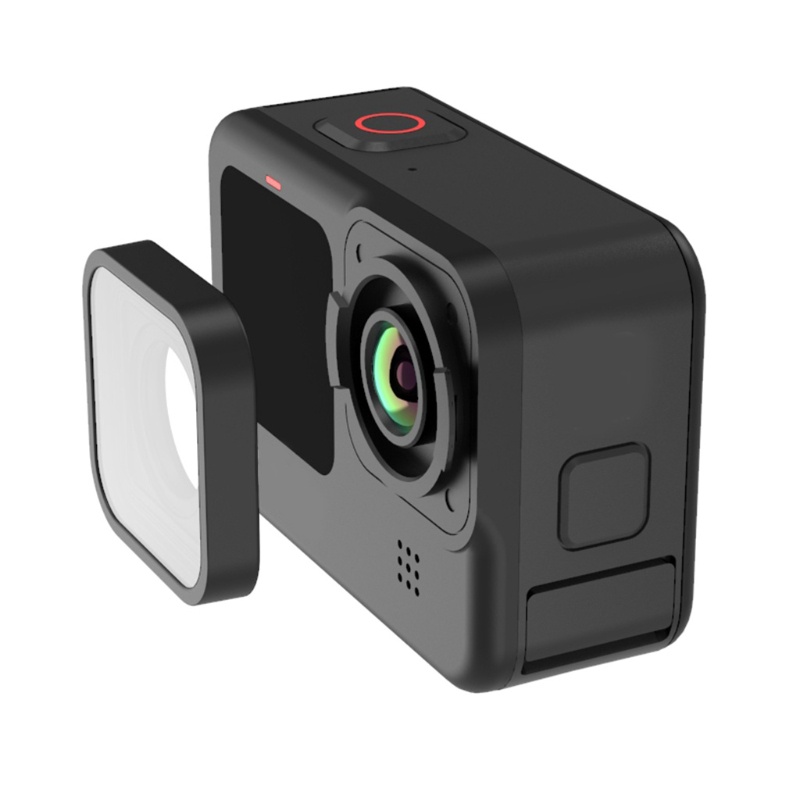 Vòng Bảo Vệ Ống Kính Máy Ảnh Màu Đen Cho Go Pro Hero 9