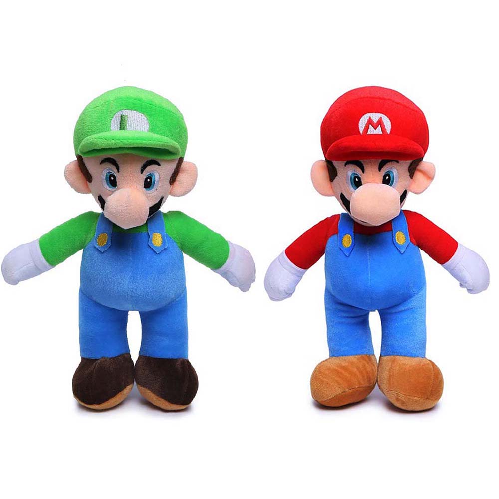 Búp Bê Nhồi Bông Hình Các Nhân Vật Trong Game Mario Kích Thước 25cm