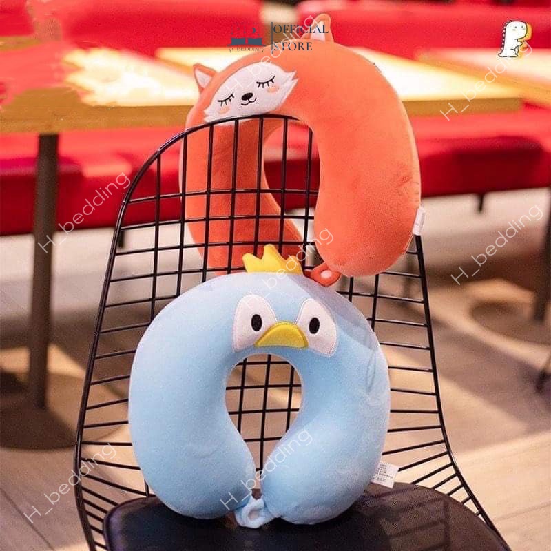 Gối kê cổ chữ u ,gối tựa cổ nhiều hình dễ thương