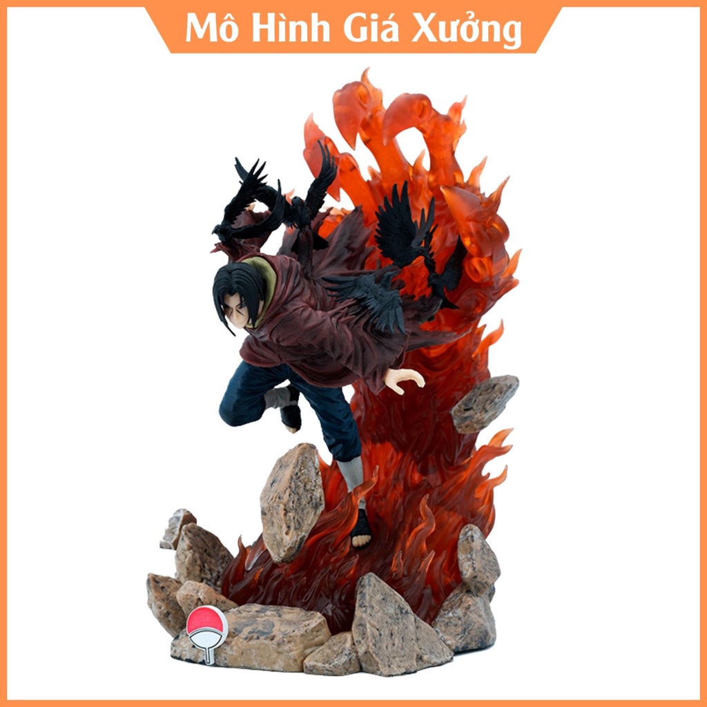 Mô hình Naruto Itachi Uế Thổ Chuyển Sinh trạng thái chiến đấu cực ngầu . Cao 28cm , nặng 1,5kg . Figure anime Naruto