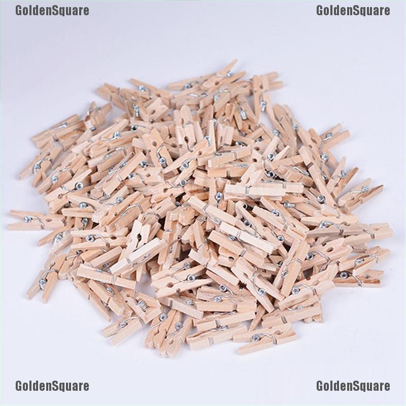 Kẹp Ảnh Bằng Gỗ Tự Nhiên 50x25MM