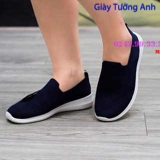 Anh Khoa - Giày Trung niên Thể thao A923-1 - Sợi flynit cao cấp dệt thành mũi giày, không ráp, đế đúc liền khối