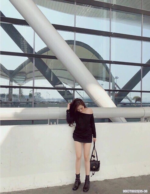 FREESHIP Bốt nữ da nhăn mẫu mới siêu hot X25 | BigBuy360 - bigbuy360.vn