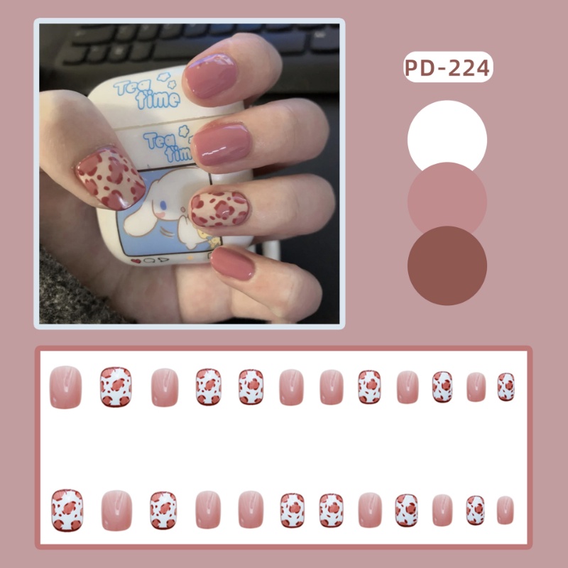 Hộp 32 Kiểu Móng Tay Giả Thời Trang Cho Nữ